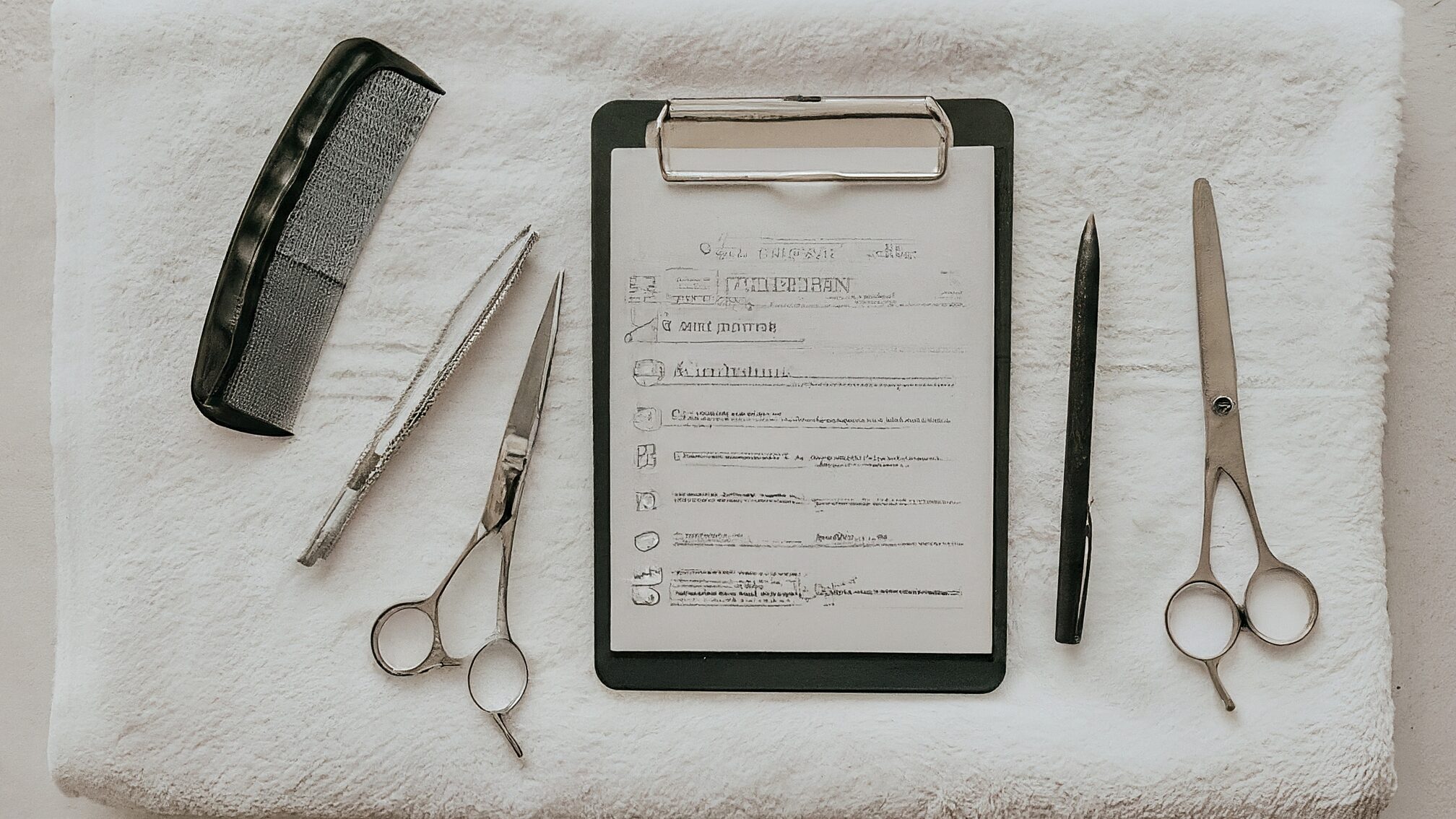 クレームを激減させるシャンプー前の確認事項