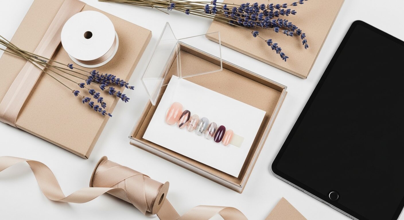 ネット販売のポイントとサンプルチップの見せ方