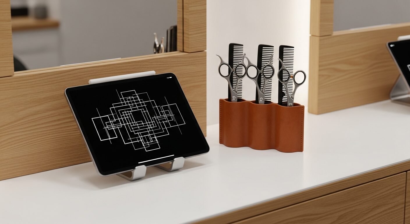 サロンでの共有術の標準化とデジタル化アプリ活用