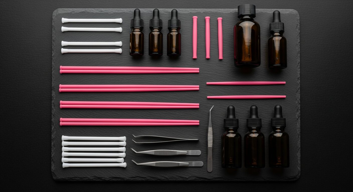 技術的な比較｜ロッド・薬剤・技法の差とは