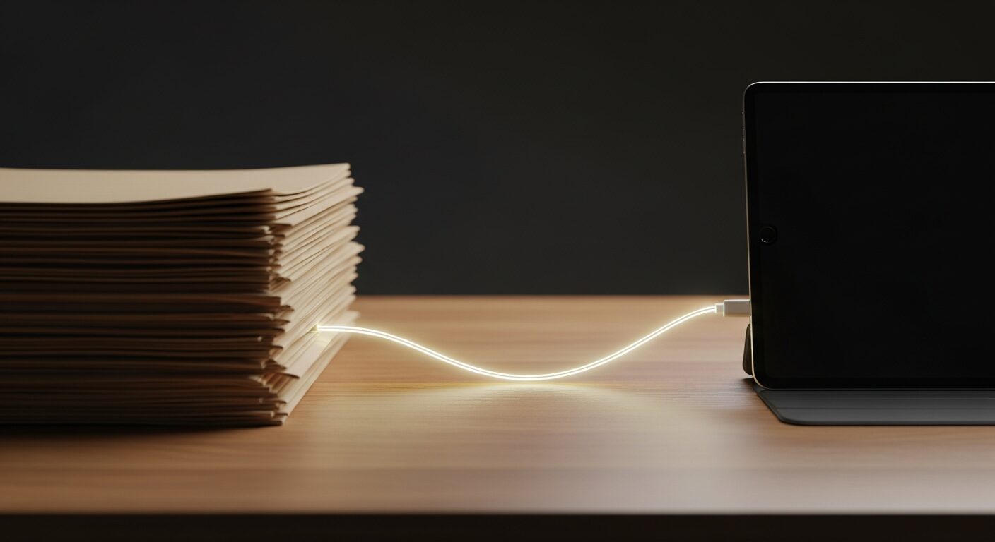 紙から電子化へ。スムーズに移行する注意点